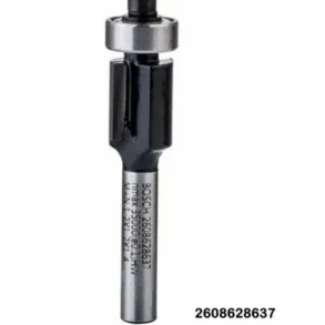 BOSCH 2608628637 ดอกเร้าเตอร์ ตรงปลายลูกปืน แกน 1/4 นิ้ว