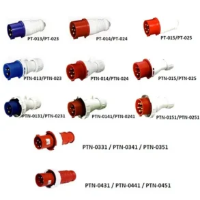 HTCN เต้าเสียบ กันฝุ่น รุ่น PT'IP44