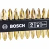 BOSCH 2608521041 ดอกไขควง สีทอง PH2-45 มม. (10 ดอก/แพค)