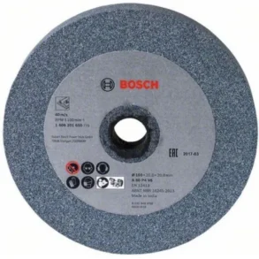 BOSCH หินเจียร 6 นิ้ว x หนา 20.0 มม.(PRO Metal | A 60 P4 V6 | รูเพลา 20.0 มม.)