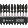 BOSCH 2608522405 ดอกไขควง สีดำ PH2-65 มม.(10 ดอก/แพค)