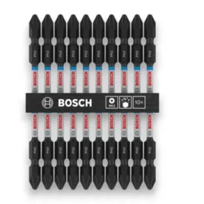 BOSCH 2608522406 ดอกไขควง สีดำ PH2-110 มม.(10 ดอก/แพค)