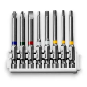 BOSCH 2608522417 ชุดดอกไขควง ยาว 65 มม. 8 ชิ้น/ชุด ( PH2, PZ2, S6, H3 H4, T15, T20, T25)
