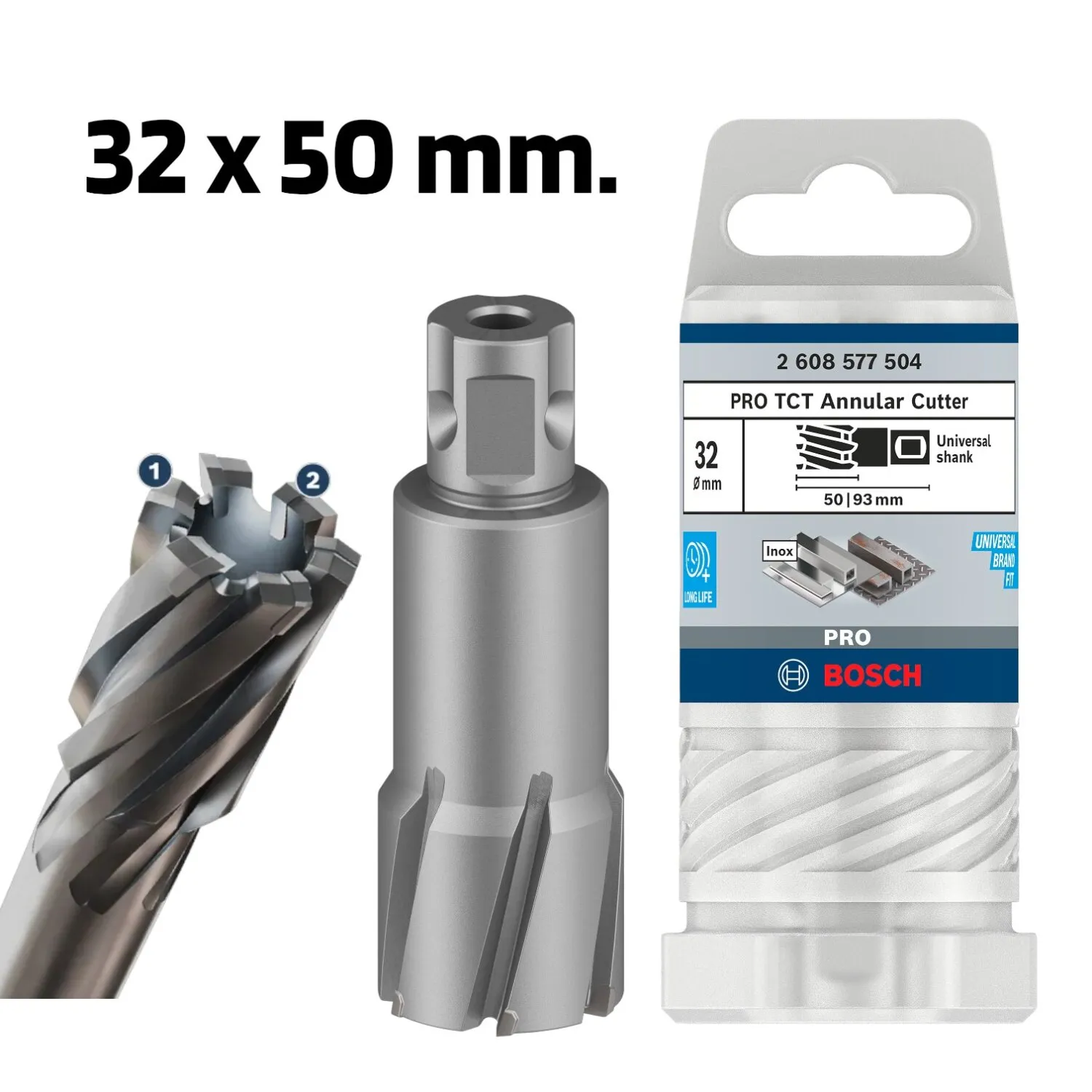 BOSCH 2608577504 ดอกเจ็ทบอช ขนาด รูเจาะ 32 มม. x เจาะลึก 50 มม.