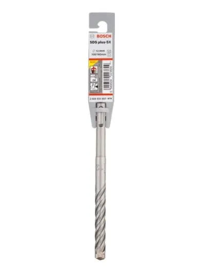 BOSCH 2608833807 SDS Plus 5X ดอกสว่านโรตารี่ ขนาด 12x100x160 มม.