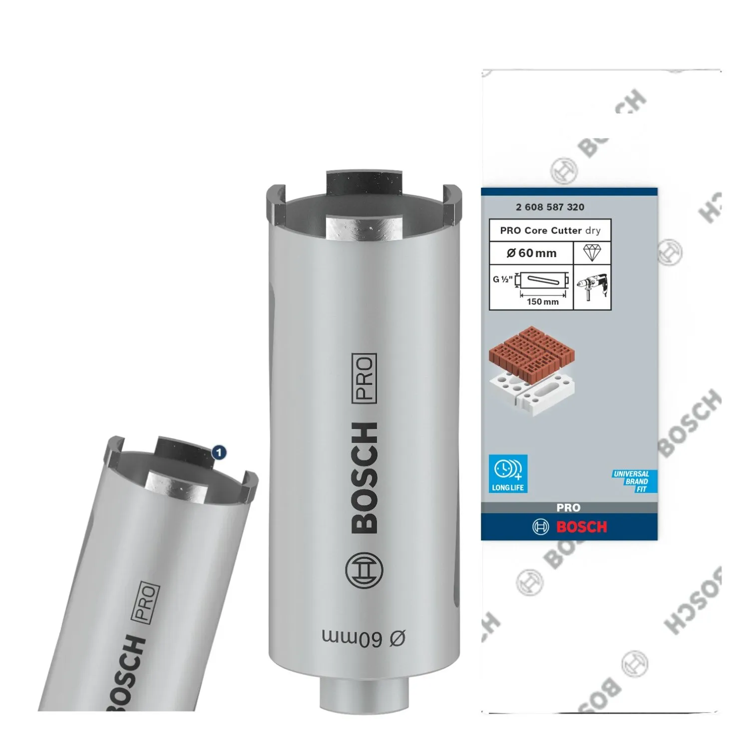 BOSCH 2608587320 ดอกโฮลซอร์เจาะปูน