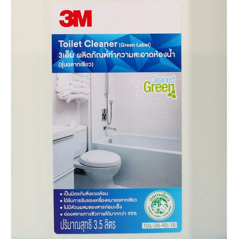 3M น้ำยาล้างห้องน้ำ รุ่นฉลากเขียว 3.5L - Image 3