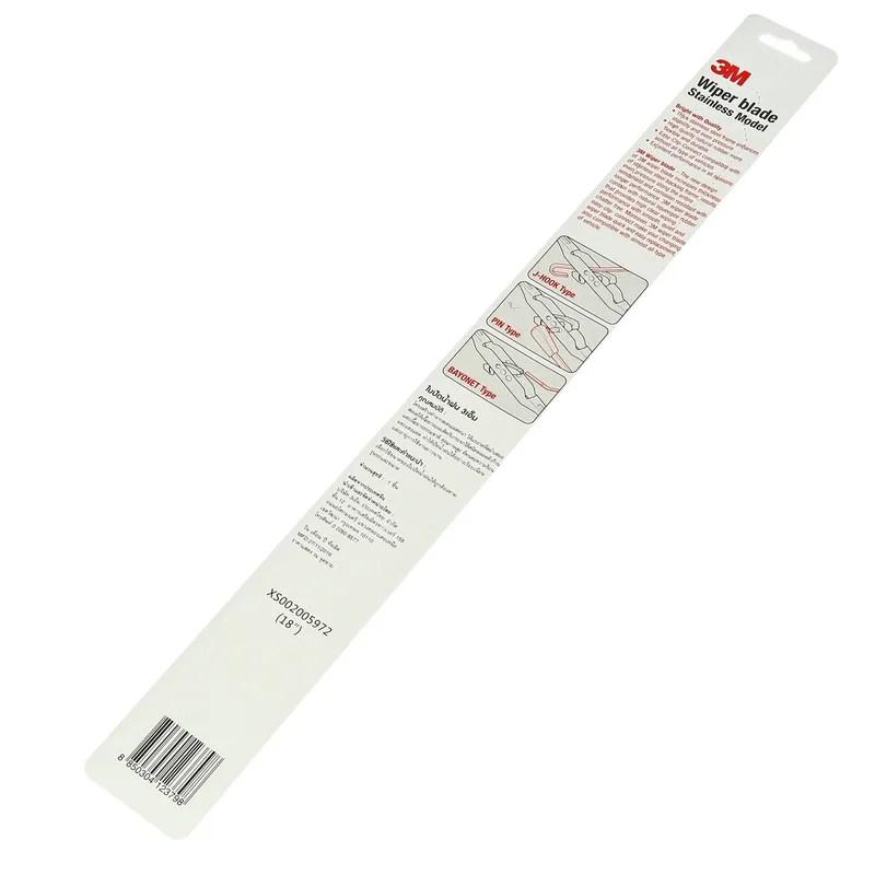 3M ใบปัดน้ำฝน รุ่นก้านสแตนเลส 18" - Image 4
