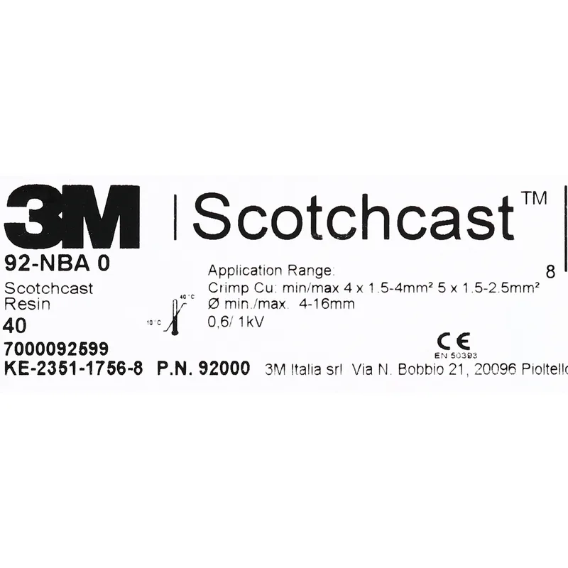 3M ชุดต่อสายเคเบิ้ลชนิดเรซิ่น รุ่น 92-NBA0 - Image 4