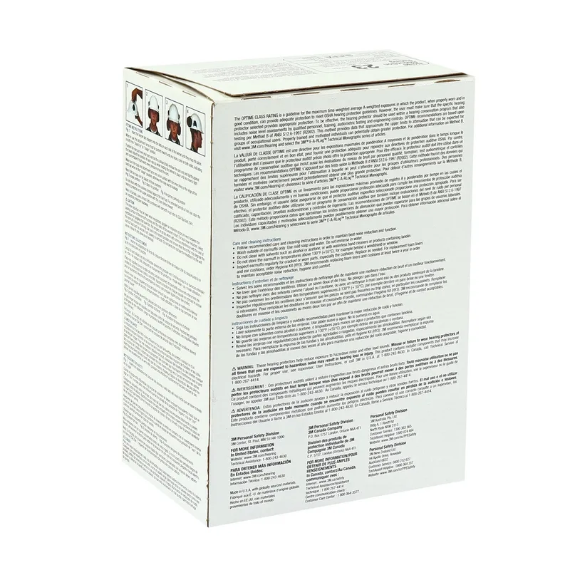3M OPTIME98(H9P3E) ครอบหูลดเสียง แบบติดหมวก - Image 3