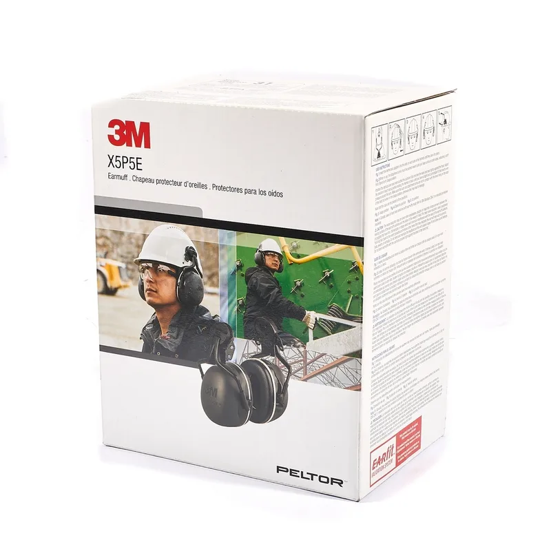 3M X5P5E ครอบหูลดเสียง แบบติดหมวกนิรภัย - Image 4