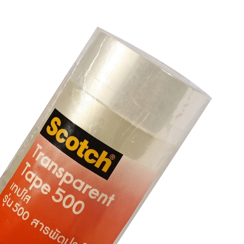 3M NO.500 เทปใส 24มมX36หลา แกน 1" (7RL/PAC) - Image 3