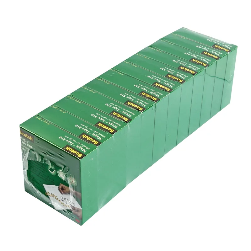 3M NO.810 เมจิกเทป 18มมX36หลา แกน1" 12RL/PA - Image 3