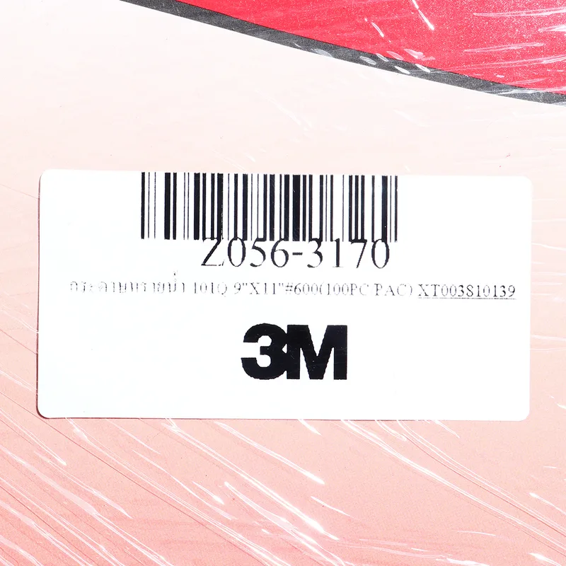 3M กระดาษทรายน้ำ 101Q 9"X11"#600(100PC/PAC) - Image 4