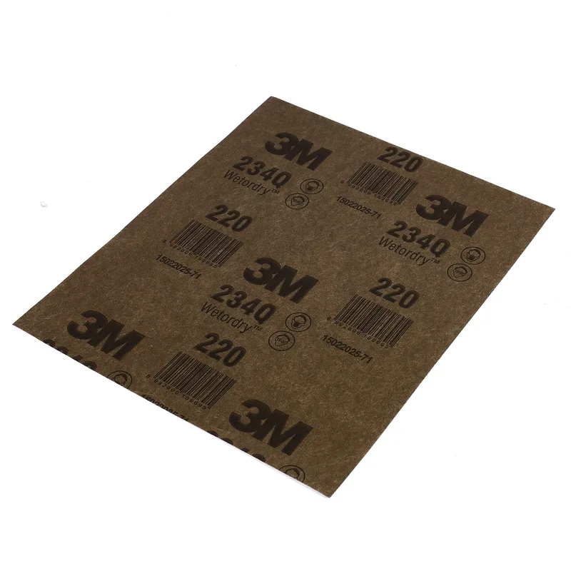 3M กระดาษทรายน้ำ 234Q 9"X11" #220(50PC/PA) - Image 3