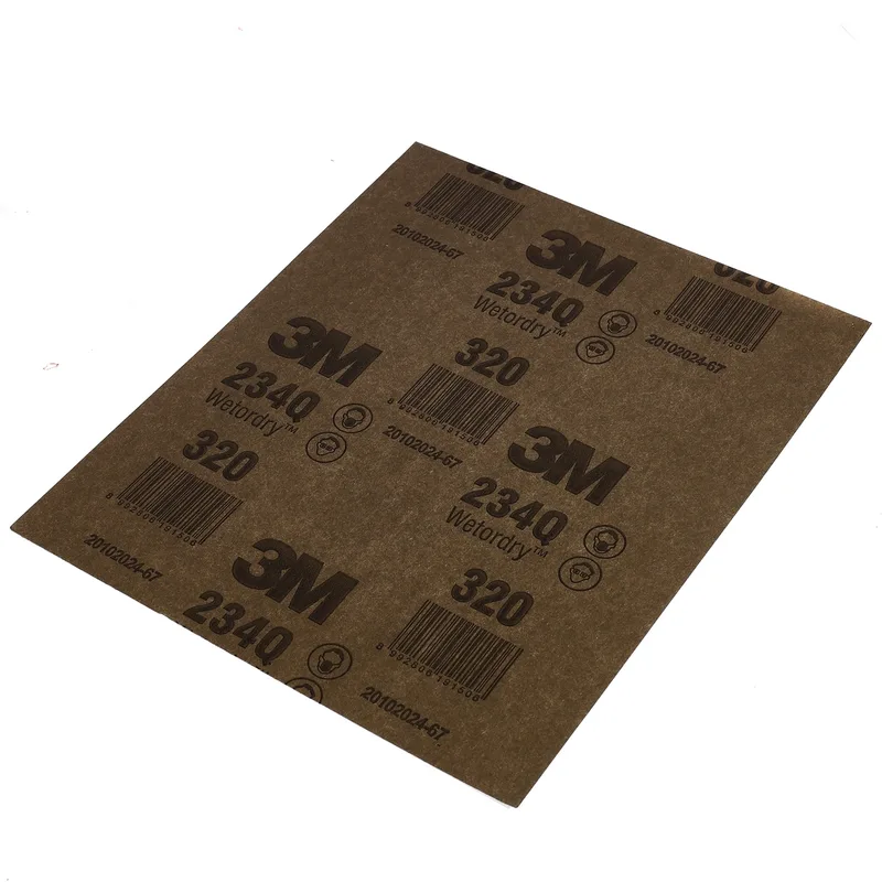 3M กระดาษทรายน้ำ 234Q 9"X11" #320(50PC/PA) - Image 3