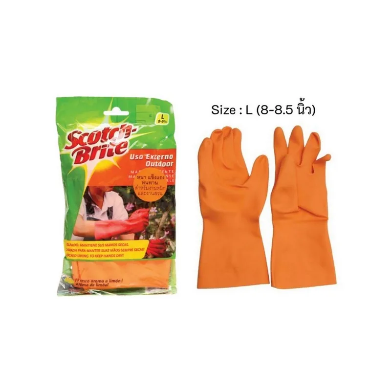 3M ถุงมือยางสำหรับงานสวน SIZE L - Image 4