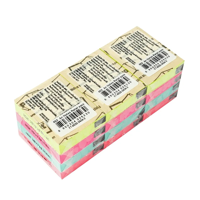 3M โพสต์-อิท 653-AN คละสี 1.5X2" (12 PAD/PK) - Image 3