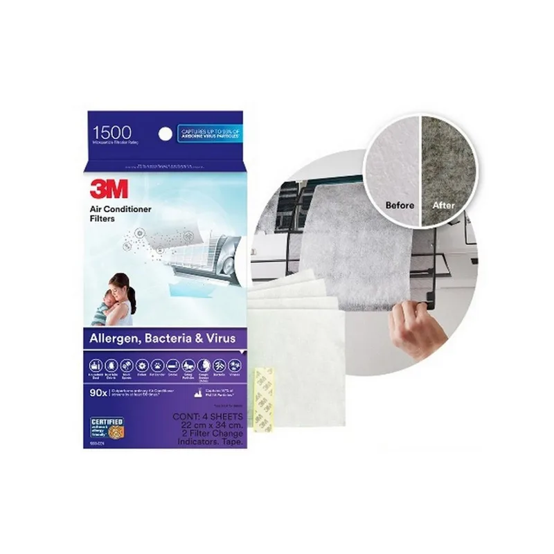 3M แผ่นดักจับฝุ่นในอากาศ 340 X 220MM รุ่น 9809 - Image 3