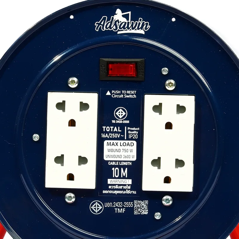 ADSAWIN BL315-10Mล้อเก็บสายไฟVCT3X1.5SQMM(NB) - Image 4