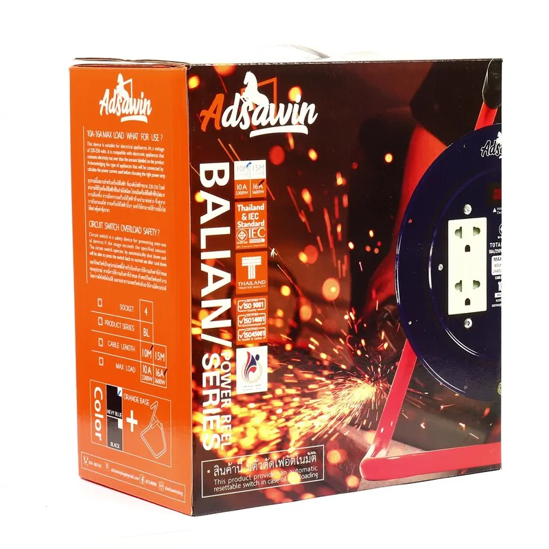 ADSAWIN BL315-10Mล้อเก็บสายไฟVCT3X1.5SQMM(NB) - Image 6