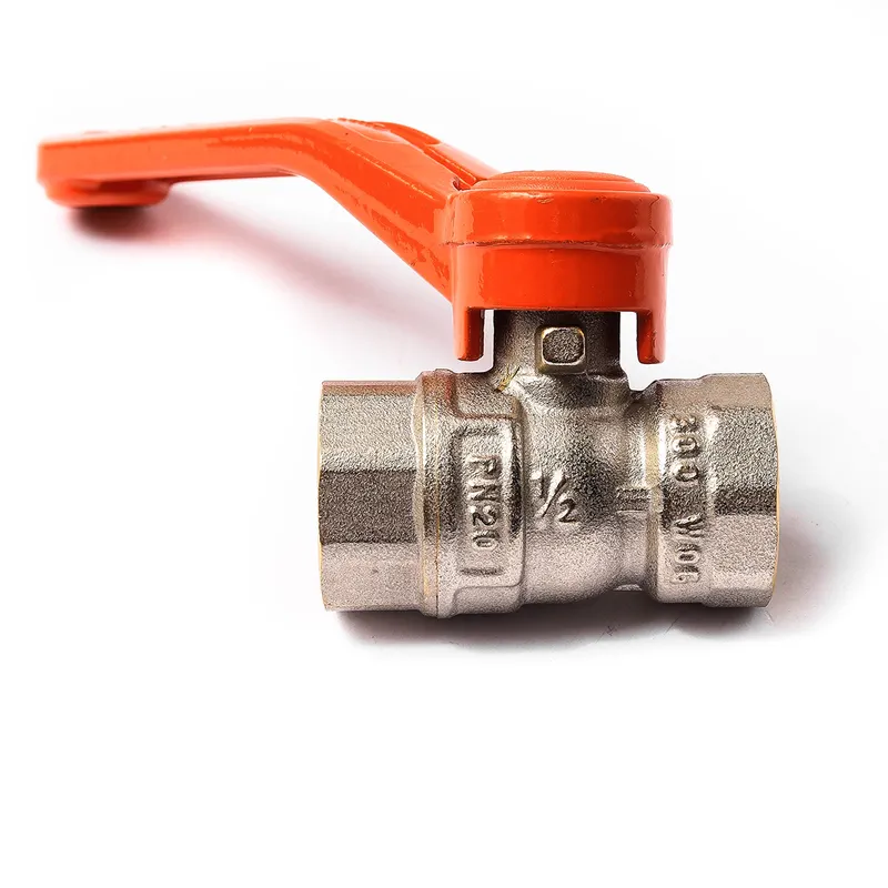 ANA รุ่น 114 บอลวาล์ว ผิวชุบนิกเกิ้ล 1/2" - Image 2