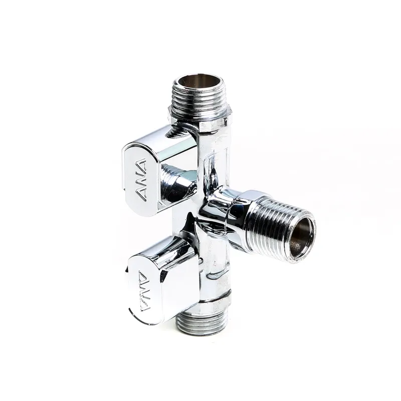 ANA รุ่น 1740 มินิบอลวาล์ว สามทาง สองวาล์ว 1/2" - Image 3