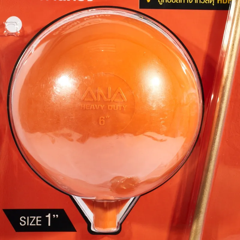 ANA ลูกลอยทองเหลือง ก้านตรง 1" - Image 3