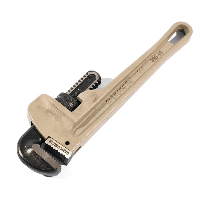 BAHCO ประแจจับท่ออลูมิเนียม ขาเดียว 10" (380-10)