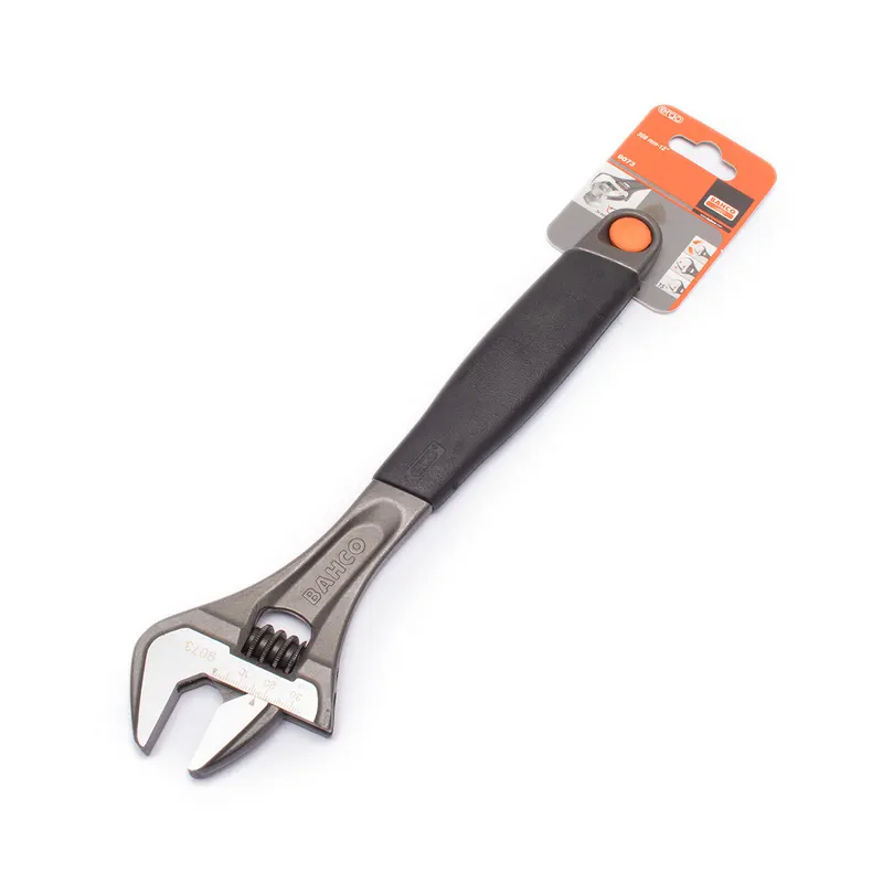 BAHCO ประแจเลื่อน รุ่น 90 ด้ามยาง ERGO 12" (9073