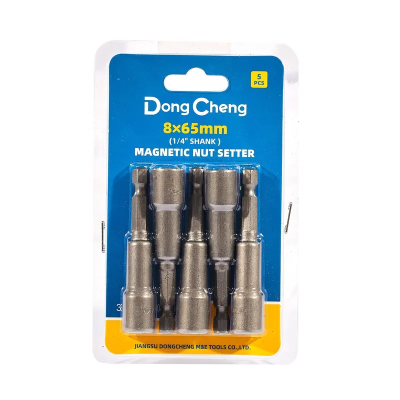 DONGCHENG ดอกไขควงหัวบล๊อกแม่เหล็ก 8X65MM(5PCS/PAC - Image 4