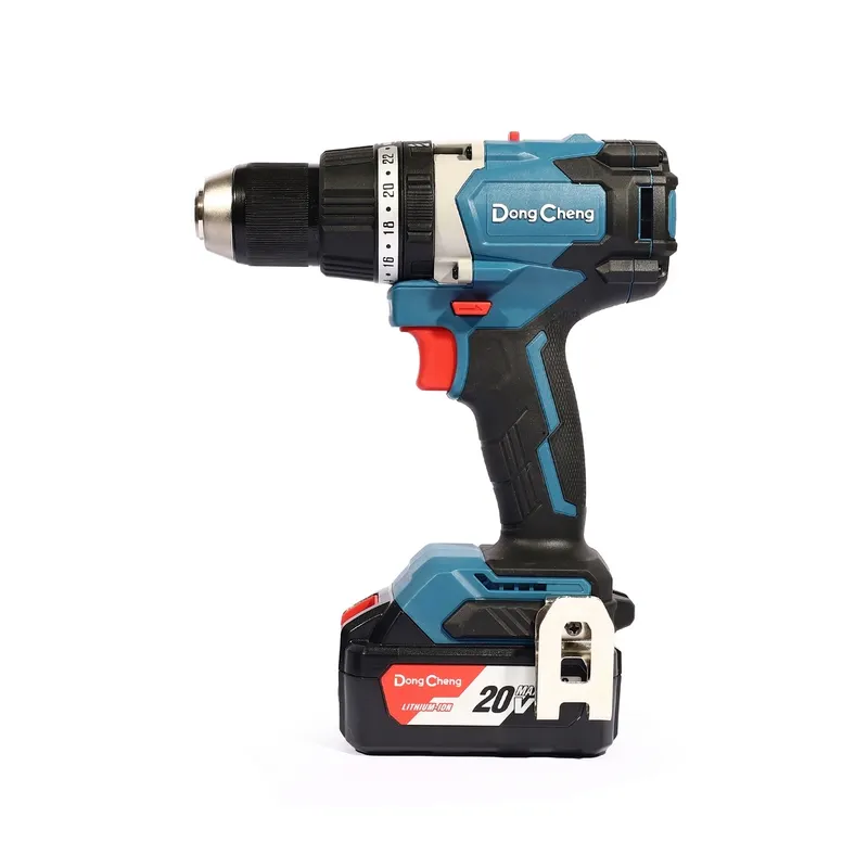 DONGCHENG 20V-BL สว่านกระแทก 120N.M ชุด4A*1+BOX - Image 3