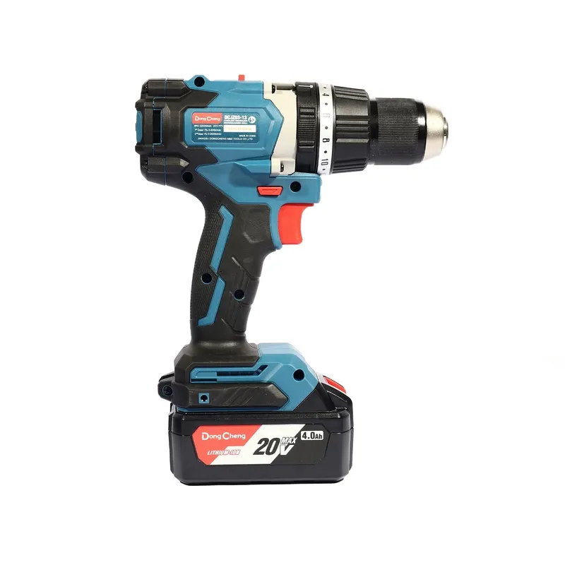 DONGCHENG 20V-BL สว่านกระแทก 120N.M ชุด4A*1+BOX - Image 4