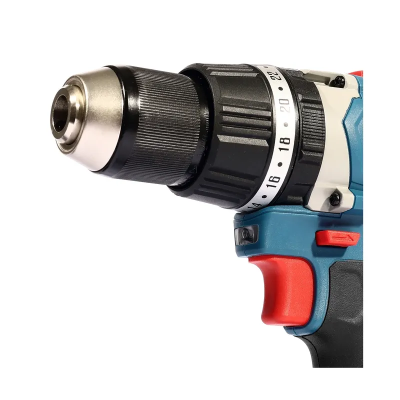 DONGCHENG 20V-BL สว่านกระแทก 120N.M ชุด4A*1+BOX - Image 7