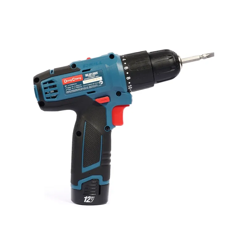 DONGCHENG DCJZ1202I MAX-12V สว่านกระแทกชุด2A*2+BOX - Image 5
