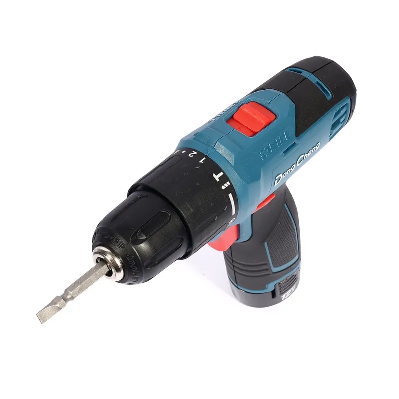 DONGCHENG DCJZ1202I MAX-12V สว่านกระแทกชุด2A*2+BOX - Image 6