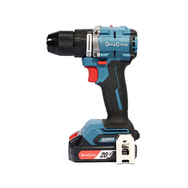 DONGCHENG 20V-BL สว่านกระแทก 60N.M ชุด2A*+BOX - Image 4