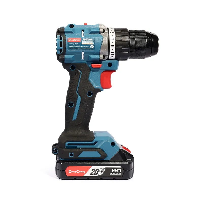 DONGCHENG 20V-BL สว่านกระแทก 60N.M ชุด2A*+BOX - Image 5