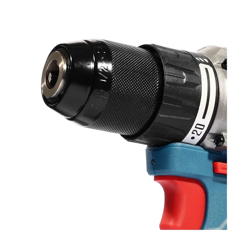 DONGCHENG 20V-BL สว่านกระแทก 60N.M ชุด2A*+BOX - Image 7