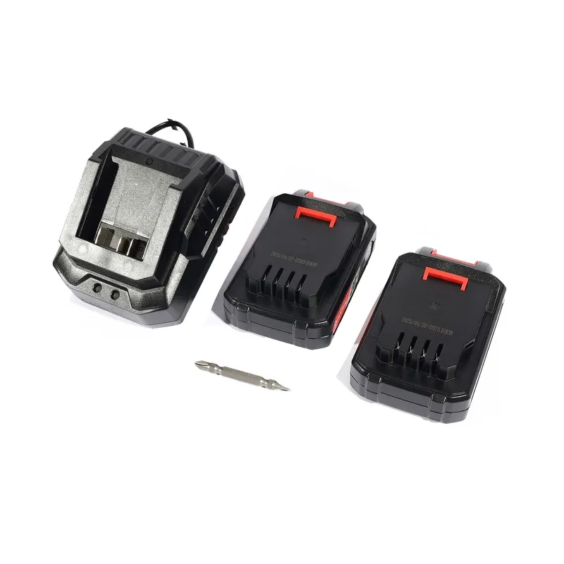 DONGCHENG 20V-BL สว่านกระแทก 60N.M ชุด2A*2+BOX - Image 9