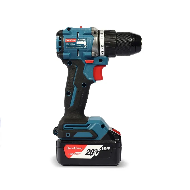 DONGCHENG 20V-BL สว่านกระแทก 60N.M ชุด4A*2+BOX - Image 5