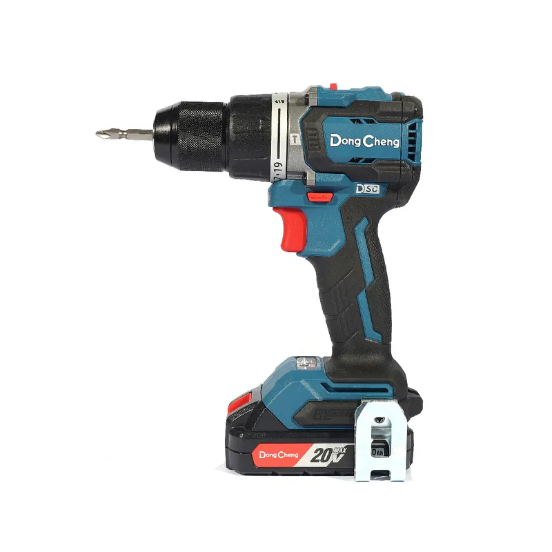DONGCHENG 20V-BL สว่านกระแทก 90N.M ชุด2AH*2+BOX - Image 3