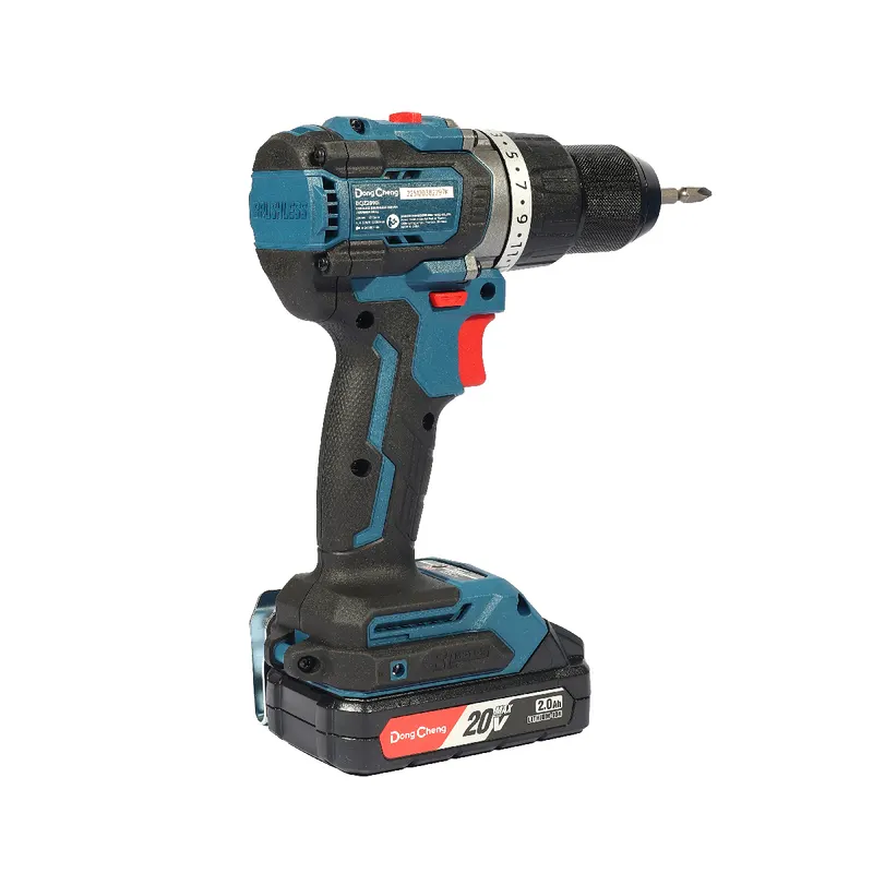 DONGCHENG 20V-BL สว่านกระแทก 90N.M ชุด2AH*2+BOX - Image 4