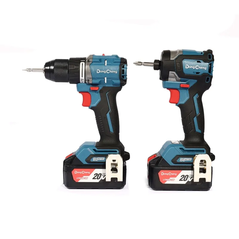 DONGCHENG 20V ชุดCOMBO ไขควงกระแทก+สว่านกระแทก - Image 5