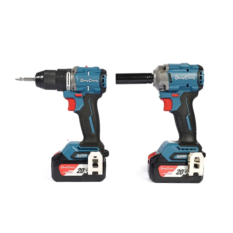 DONGCHENG 20V ชุดCOMBO สว่านกระแทก+บล็อค ไร้สาย - Image 5