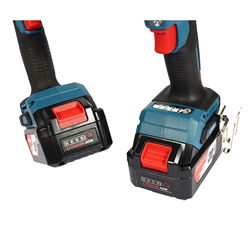DONGCHENG 20V ชุดCOMBO สว่านกระแทก+บล็อค ไร้สาย - Image 7