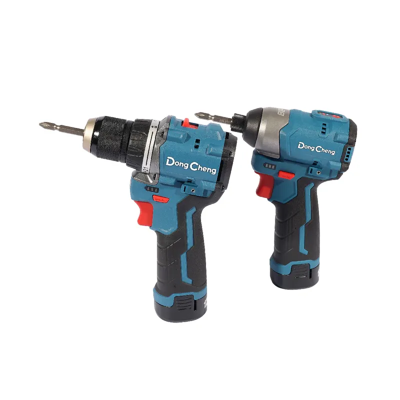 DONGCHENG 12V ชุดCOMBO ไขควงกระแทก+สว่านกระแทก - Image 3