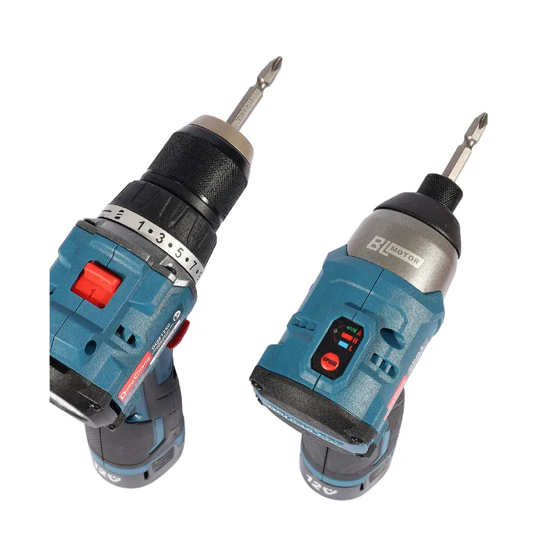 DONGCHENG 12V ชุดCOMBO ไขควงกระแทก+สว่านกระแทก - Image 5