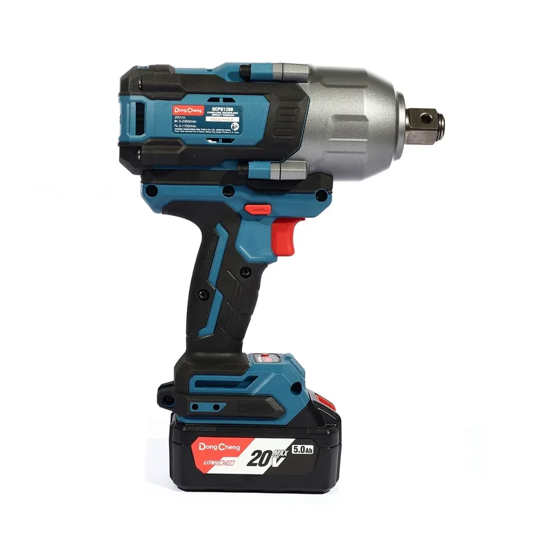 DONGCHENG 20V-BL บล็อกไฟฟ้า 3/4" 1288 N.M ชุด5A*2-FAST - Image 4