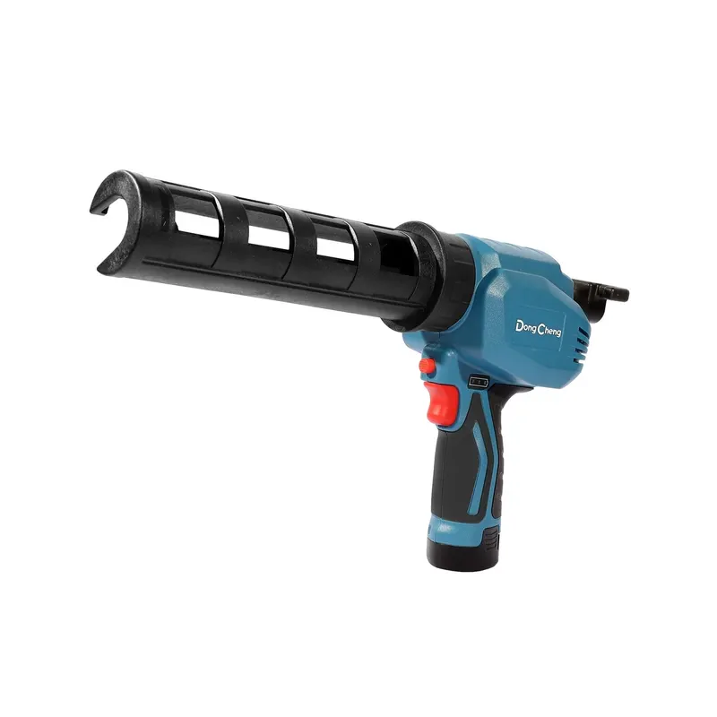 DONGCHENG 12V ปืนยิงซิลิโคน ไร้สาย ชุดแบต2AH*2 - Image 3